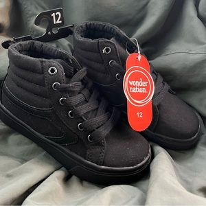 Wonder Nation NWT Black skate shoes
